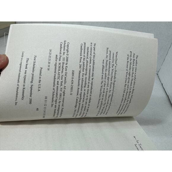 Because of Winn - Dixie by Kate DiCamillo - Picture 9 of 9